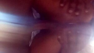 in this casual amateur clip, elle sits on a big ebony monster cock. her ass is up in the air