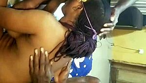 Let's dive into this MMF threeway with blowjob and doggystyle fucking from these buddies.