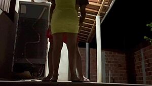 After carnival workout, the cute Latina girlfriend got horny and rode cock on holiday. She bounced until cum filled her tight pussy in homemade fun.