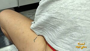 i uh love bein this naughty housewife washin dishes an takin that hard cock deep...