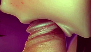 hu tao is chupando pija with wet cumshot finish