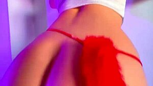 The curvy ebony babe with a big beautiful ass tempts her interracial partner into dirty homemade sin.