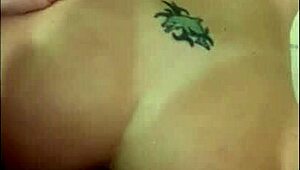 It all went down as I got fucked on the bathroom floor doggystyle, spreading wide for deep thrusting.