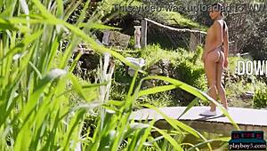 I Adore This Mixed Race Petite Asian Babe Alexandra in Lingerie for Softcore Solo Striptease