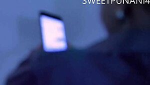 Stepbro Focuses On Reading While I Tease With Blowjob And Cock Play Before Offering My Sweet Pussy