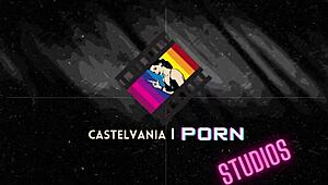 Trailer shows the latin nurse using a toy comfortably in a solo hospital session.