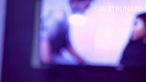 Stepbro Focuses On Reading While I Tease With Blowjob And Cock Play Before Offering My Sweet Pussy