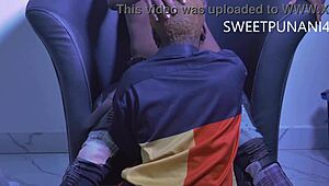 Stepbro Focuses On Reading While I Tease With Blowjob And Cock Play Before Offering My Sweet Pussy