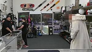 Exhibitionist Amateur Sucks Wet Cock And Gets Fucked Hard In Doggystyle!