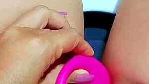 Pretty Young Latina Feels Overwhelmed Fingering Her Wet Shaved Pussy In Office Bathroom