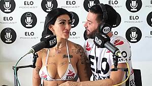 Mica Dellorto dominates Latina casting interview