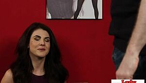 Aku Nagih Nonton Cewek British Cantik Lingerie Dominasi Kontol Voyeur CFNM