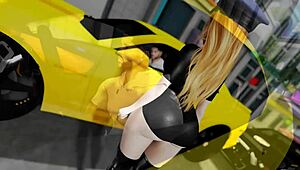 Bee Blakewell stars in boob patrol promo with police-themed fucking game and intense sex action