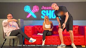 Cofla turns off the lights in a medellin bar just to fuck this beautiful slim argentinian with his huge 24cm cock.