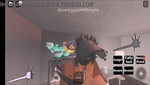 Rich CNP Slut Makes Rich Boy Cum - Roblox