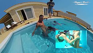 Oh ik ben Talia Mint hete brunette die zuigt en neukt yeah