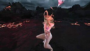 Hey, check out this bikini mod on Lili - her big tits in TK8 ryona game action?