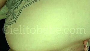 I dance in white microthong spreading my ass wide open in this Argentinian trailer