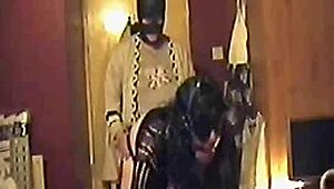 Girlfriend Pegs Blindfolded Boyfriend's Sissy Ass on Cam Until He Cums