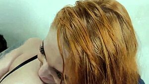 Interracial gay scene where big cock black guy barebacks and blows the wet pussy machine.