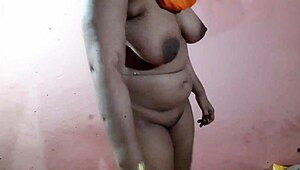 Whoa, check out this cheating teacher with massive big tits getting wild! 😈