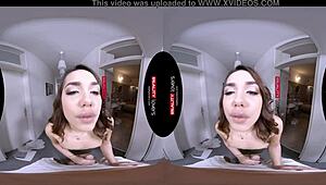 I can't resist seducing my petite brunette latin stepsister with blowjob and cowgirl riding