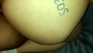 the pawg oils up her big ass for intense riding. she takes it deep in cowgirl position.