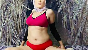 Story of a poor indian girl sharing her nude homemade video with big tits