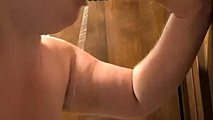 Bbw Blindfolded and Choking on Monster Dildo! She Gags with Spitting for 15 Minutes!