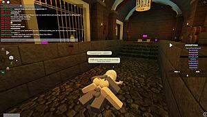 Intense Desire for Blonde Assfucking in New Zealand Roblox Scene