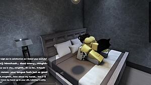 man that roblox catgirl kept me pent up for days until she finally gave in