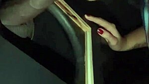 Asian Hottie Fucks Bareback With Black Guy In Swing House!