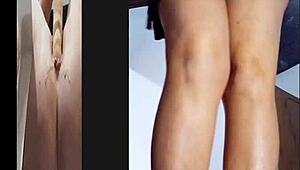 Intense Amateur Anal Action With Bbw Big Ass Dildo Play In Homemade Pov Lingerie Striptease