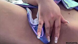 hot tub fun with marian franco