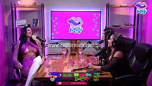 Oh man, that morena is sucking on the novinha's little tits so deliciously in this wild lesbian session!