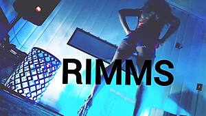 Blonde Babe Teases In Ass Less Mini Skirt And Heels