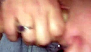 Fiery Redhead Contrasts Her Pale Skin While Deepthroating And Sucking A Throbbing Cock In Steamy Close-Up Action