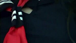 oh wow, this cachonda latina teen is showing off her small tits in homemade style