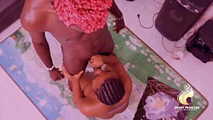 Imagine Starting With A Simple Massage That Turns Into Intense Ebony Double Penetration Sex And Wet Pussy Action