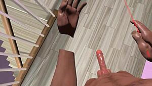 Quer mergulhar nessa putaria de namoradinha VR com de quatro e femdom? Vamos fazer real entre amigos