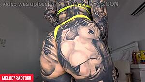 this curvy milf tries on a slutty micro bikini for twerking, then slips into easter bunny lingerie for a haul