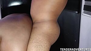 big booty milf bounces wildly on hard big black cock until thick cumshot covers her