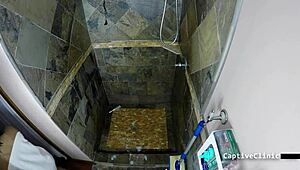 Dominating channy crossfire in pigtails with bdsm handcuffs and pussy spreading in protester scene