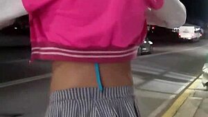 Rica tranny mostrando sus melones en tlalpan