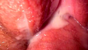 Stepsister's tight creamy pussy gets fucked hard