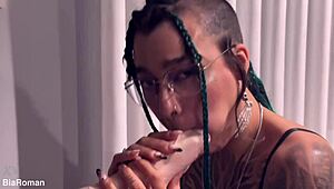 Would You Let My Hot Wet Mouth Suck Your Feet To Cum!