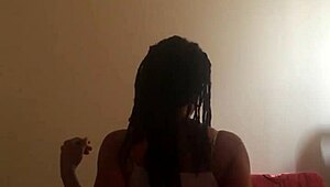 You're my amateur ebony princess riding that interracial cock like a pro