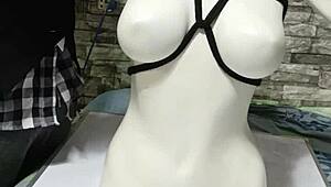 oh man i love learning this bdsm tutorial on how to tie peruvian boobs just right