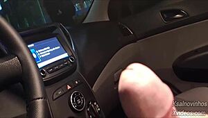 Teen Risks Public Handjob for Hot Girl on Street