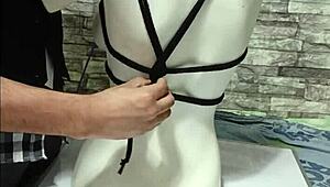 oh man i love learning this bdsm tutorial on how to tie peruvian boobs just right